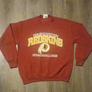 Vintage Lee Sport Washington Redskins Sweatshirt Size Large
